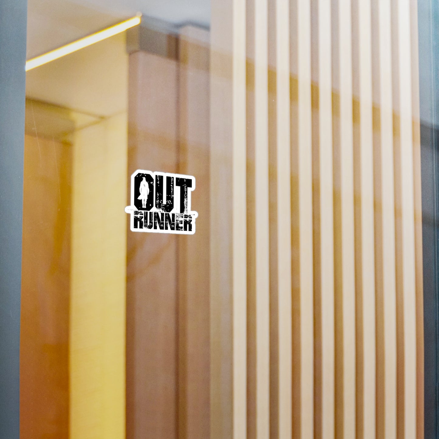 Out Runner Official Logo Sticker