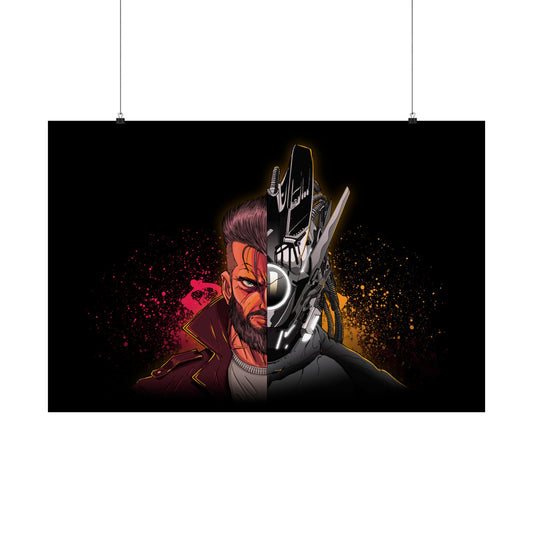 Jigen Duality Matte Horizontal Poster