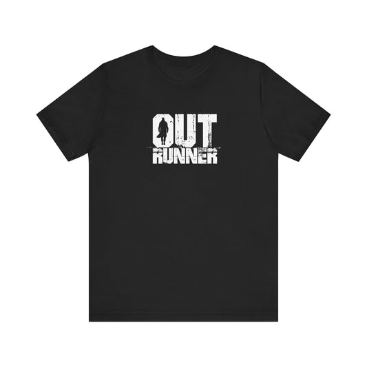 Out Runner Logo Unisex Jersey Short Sleeve Tee