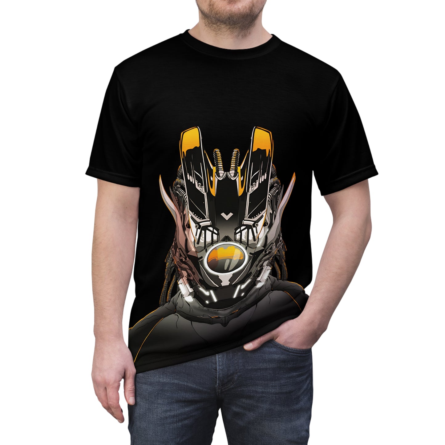 Jigen Mask - Unisex Cut & Sew Tee