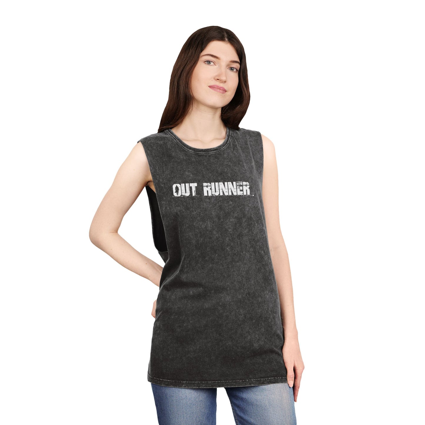Official Logo Unisex Stonewash Tank Top