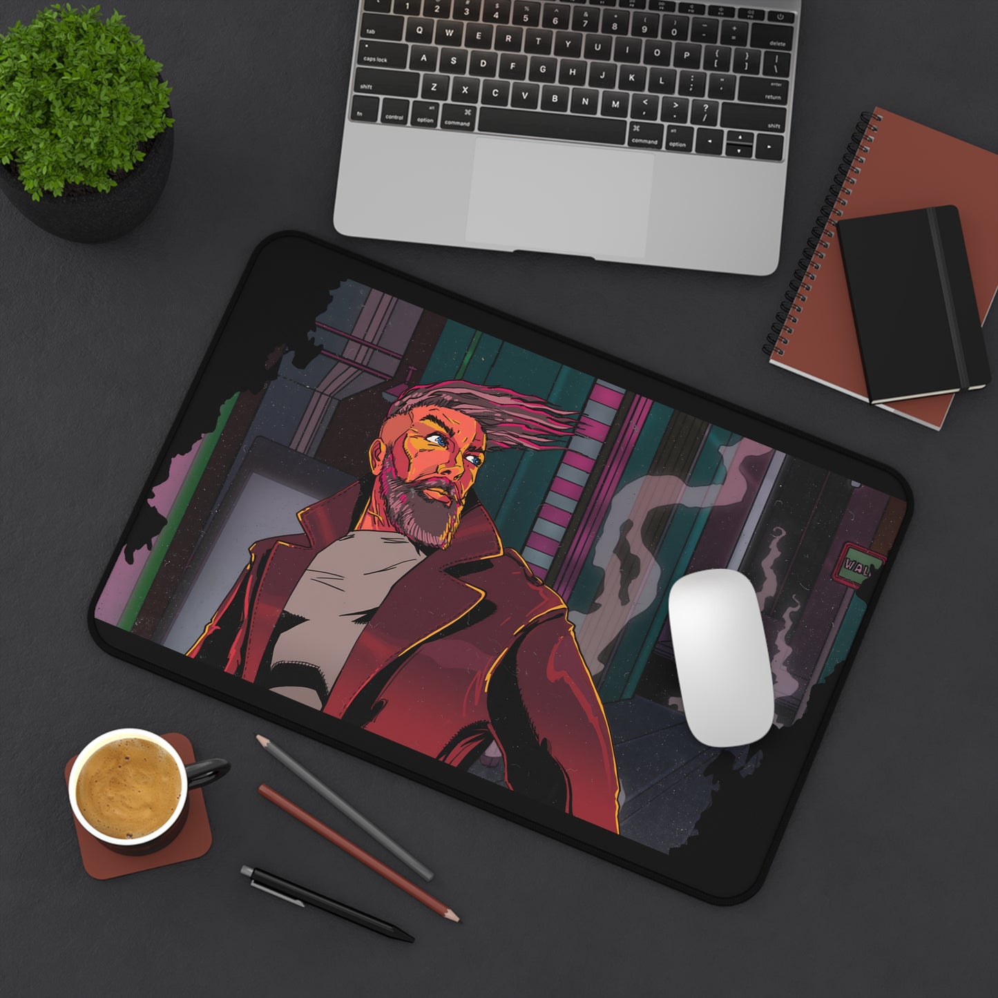 Path Seeker Desk Mat