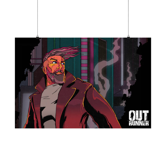 Jigen Path Seeker Matte Horizontal Poster